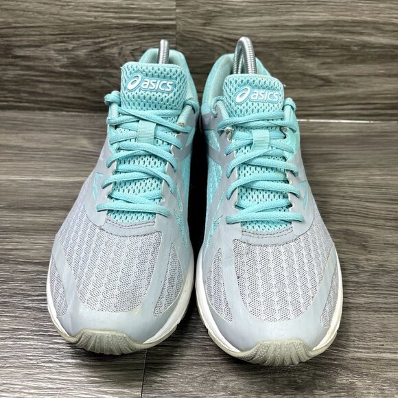 ASICS AMPLICA Women's Blue & Grey Running Shoes Size 11 - Picture 2 of 9